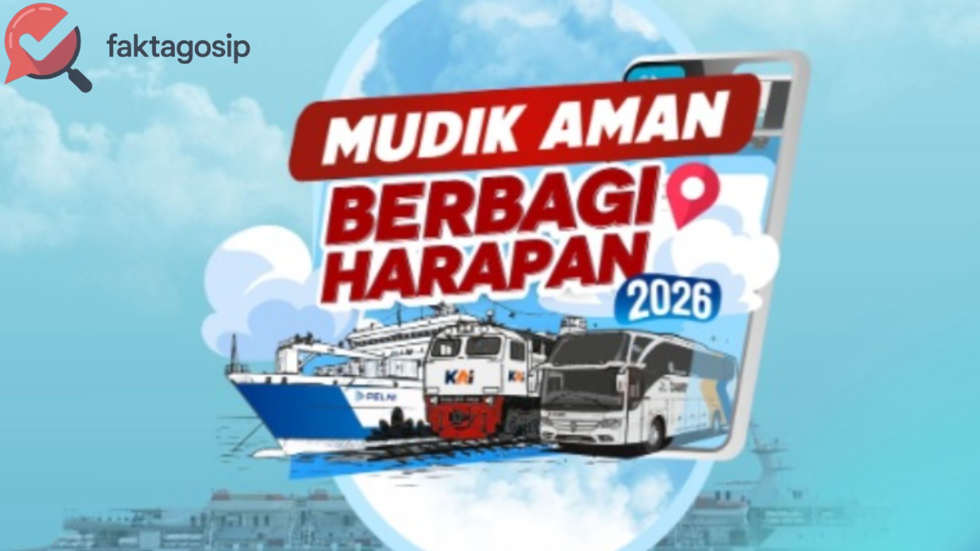 Mudik Gratis BUMN 2026 Dibuka, Ini Cara Daftar Bus-Kereta-Kapal